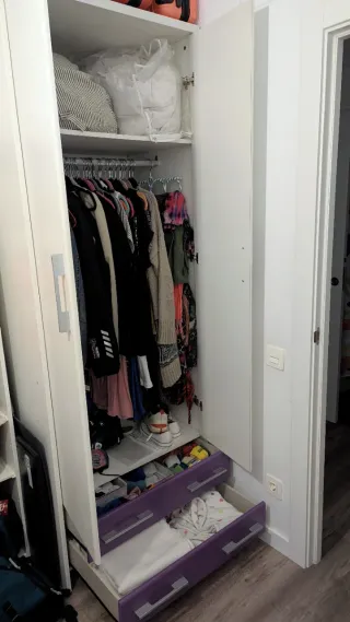 Cama nido juvenil con cajones, escritorio + 2colch