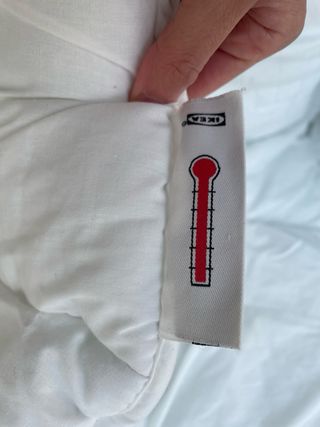 Edredón extra cálido blanco + 2 fundas