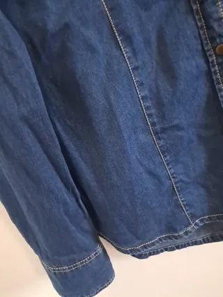 Camisa vaquera botones Talla S