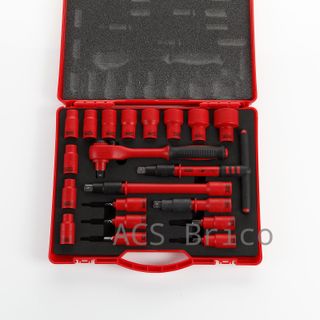 Juego Llaves de Vaso Aisladas de 1/2" - 20 Piezas Alyco 190300