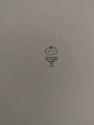 Bandeja de porcelana Limoges con funda