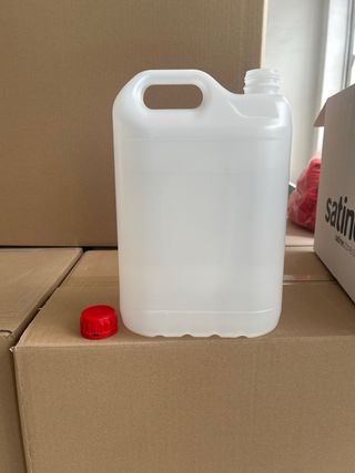 Garrafa Plástico 5L con Tapa Roja