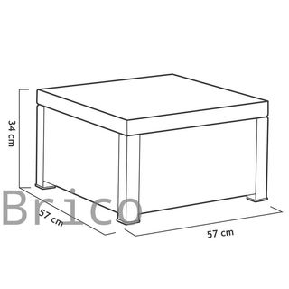 Muebles Jardín Oasis Grafito