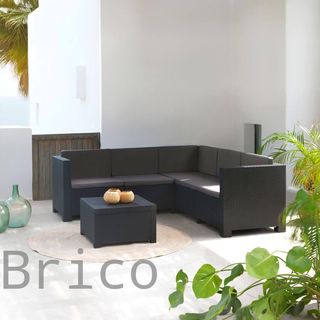 Muebles Jardín Oasis Grafito