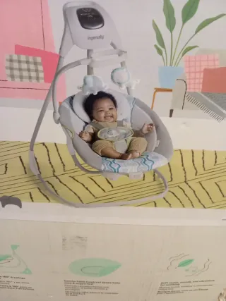 Hamaca balancín Ingenuity para bebé