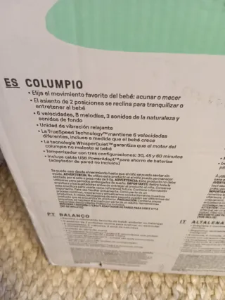 Hamaca balancín Ingenuity para bebé