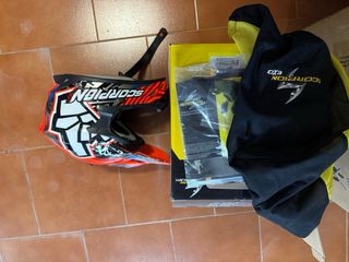 Casco motocross Scorpion EXO VX-15 Evo Rok Bagoros