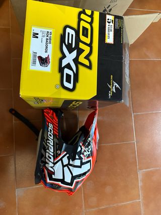 Casco motocross Scorpion EXO VX-15 Evo Rok Bagoros