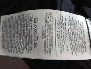 Sudadera fina Nike negra