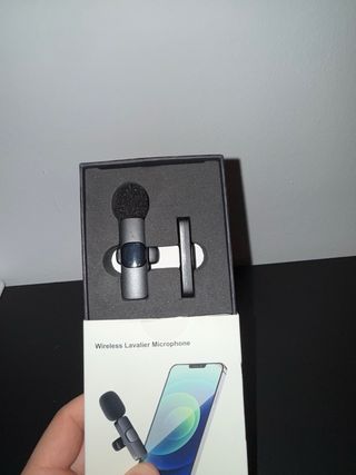 Micrófono Lavalier Inalámbrico
