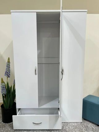 Armario 3 Puertas Nuevo con Cajon en 2 Colores