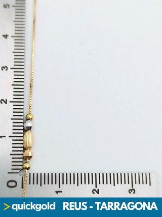 035-02-00774 CADENA ORO 18K VENECIANA 42.5 CM