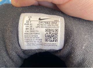 Nike Court Vision Mid Winter Negro