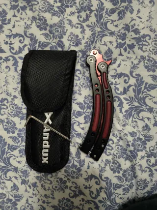 Cuchillo Mariposa Xandux Práctica