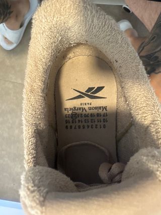 Maison Margiela x Reebok Tabi Beige