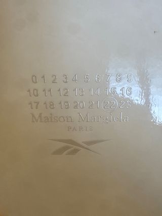 Maison Margiela x Reebok Tabi Beige