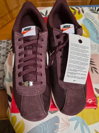 Zapatillas Ai Nike Cortez Burdeos Talla 44, 5