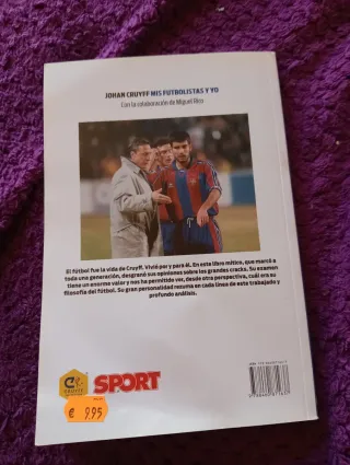 Libro Johan Cruyff mis futbolistas y yo