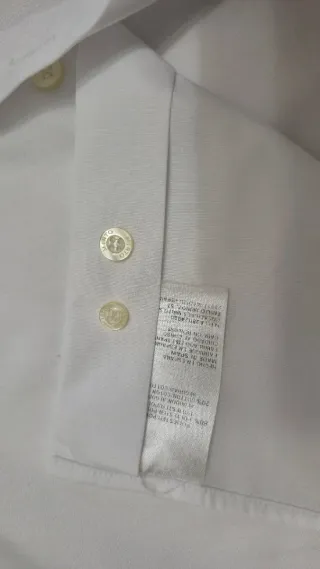 Camisa Tervilor Sir Blanca Talla M