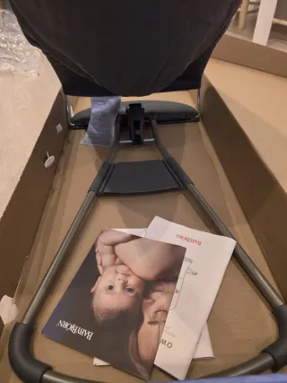 Babybjörn Hamaca Bliss Algodón Gris