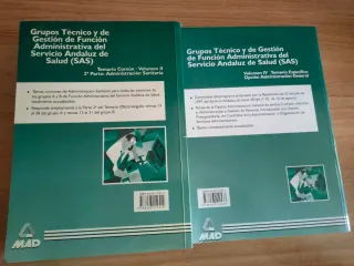 3 libros medicina, gestión salud
