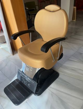 Sillón Peluquería Caballero Elevable Reclinable