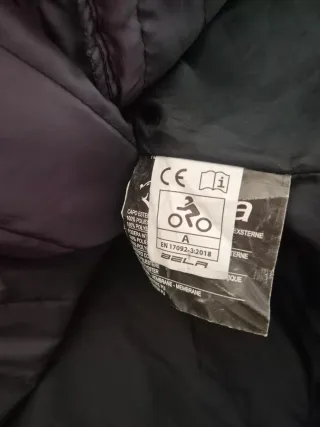 Chaqueta Moto SHUA Naranja y Gris