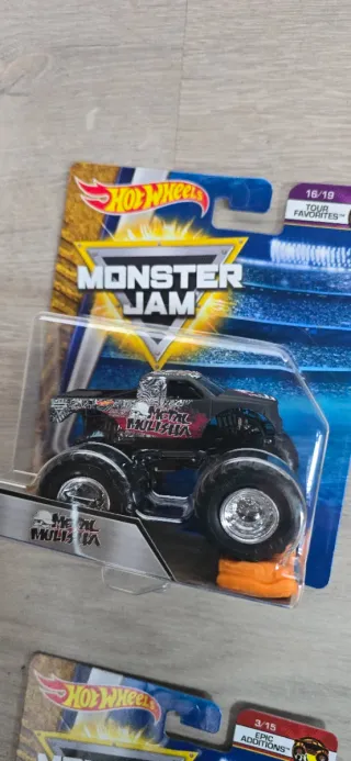 Pack 4 Monster Jam Hot Wheels