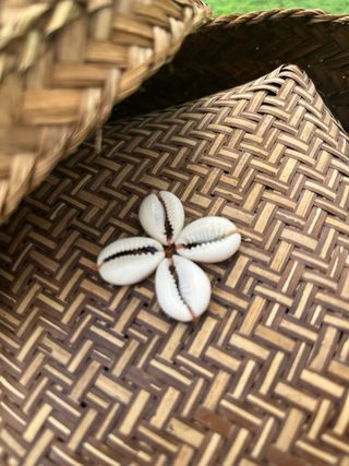 Set 2 Cestas Mimbre Decorativas