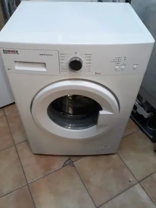 Lavadora Rommer 5 kg 1000rp A++