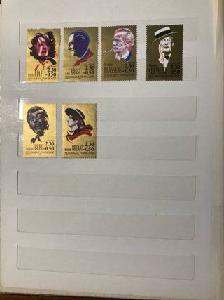 Album francobolli Francia / Grecia / Monaco