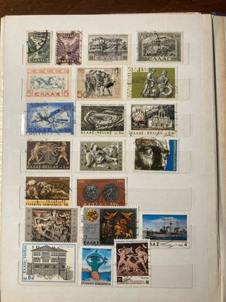 Album francobolli Francia / Grecia / Monaco