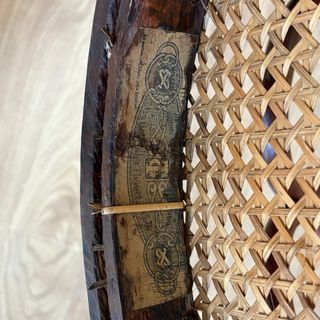 Silla Thonet Original Madera y Rattan