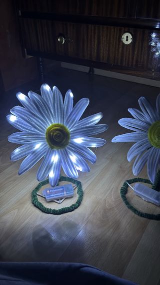 Flores artesanales de limpia pipas