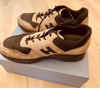 Sneakers Hogan Interactive Beige/Nero