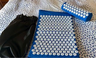 Esterilla acupresión y rodillo contracturas