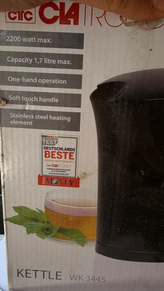 Hervidor Eléctrico Clatronic WK 3462