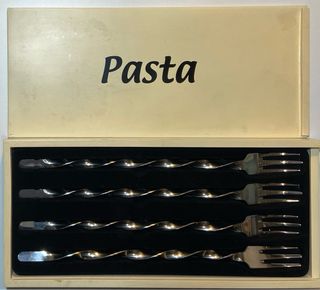 Set 4 Tenedores Pasta en Caja original