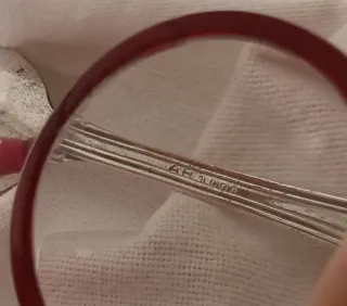 Cucchiaino vintage placcato argento