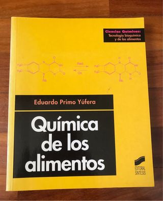 Química de los alimentos y Tecnol. Alim. Vol I, II