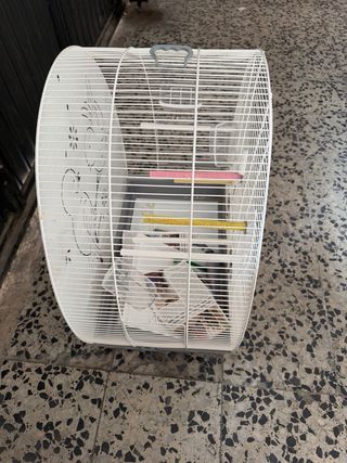 Jaula grande para pájaros