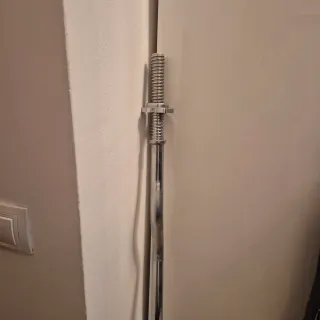 Barra Z Musculación Cromada