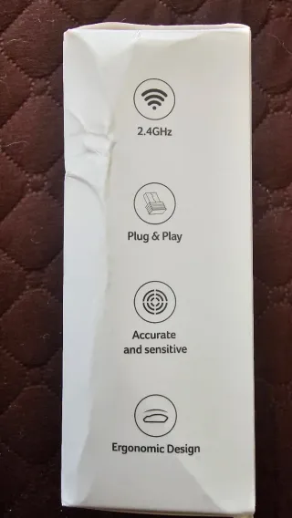 Ratón Óptico Inalámbrico Acer OMR283 Negro