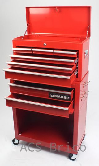 Carro Herramientas 10 Compartimentos