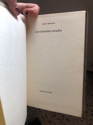 Los intereses creados