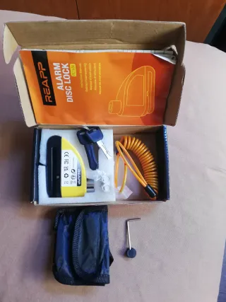 Candado Alarma REAPP PC1406 Moto/Bici