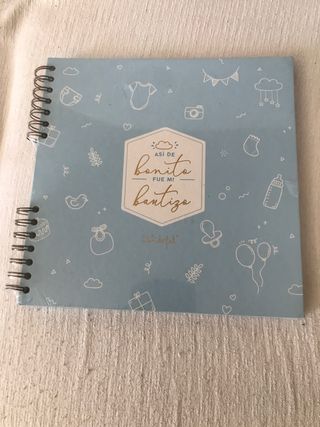 Libro Fotos Bautizo Mr Wonderful