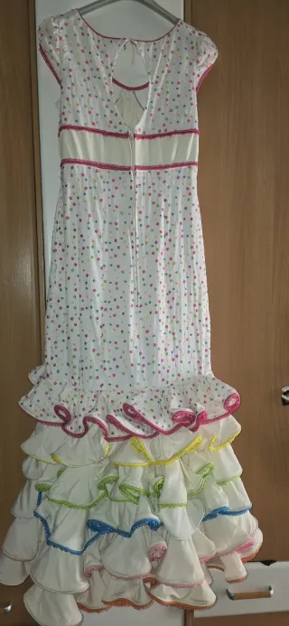 Traje de flamenca niña talla 36
