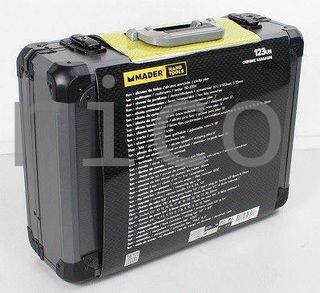 Maletín Herramientas 123 piezas - Aluminio