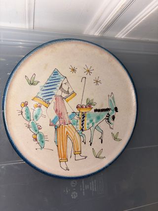 Piatto ceramica Vietri sul Mare